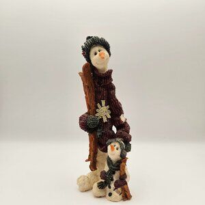 Boyds Bears Folkstone Collection #2815 Jean Claude & Jacques The Skiers Figurine